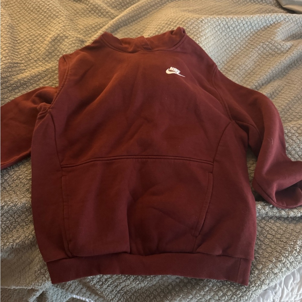Nike Burgundy Pullover